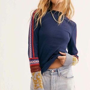 Free People Switch It Up Thermal Top NWOT